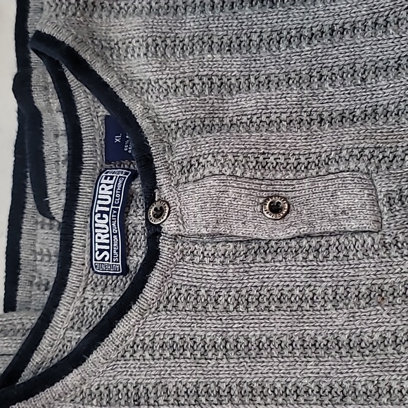 Structure Authentic XL Gray sweater. - Picture 2 of 2